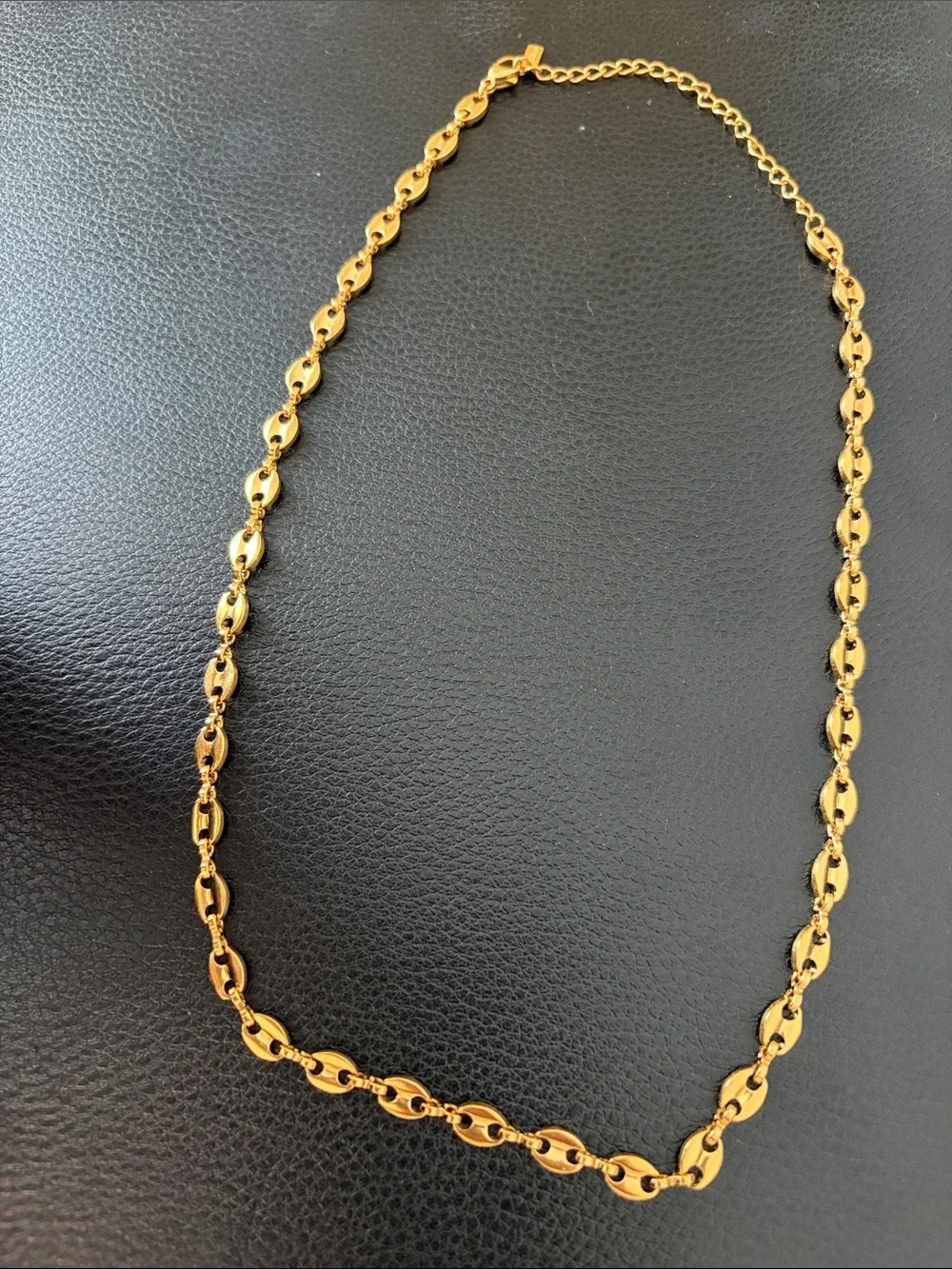 Gold Link Chain Necklace - Women's Fashion Jewelry